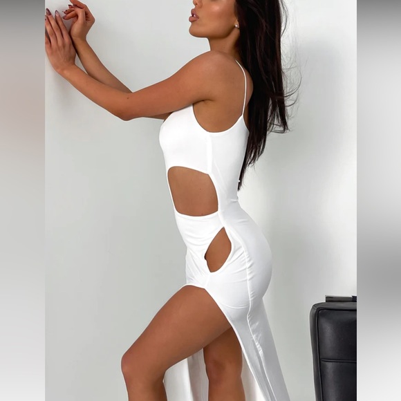 THATSSOFETCH White Rossa Maxi Dress - Picture 3 of 6